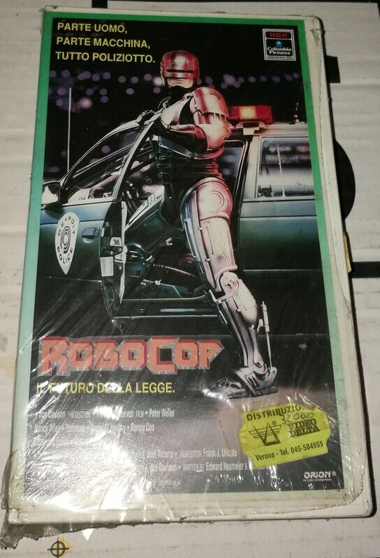 TeknoFilm - VHS – ROBOCOP di Paul Verhoeven (1987-1990-1993) - RCA