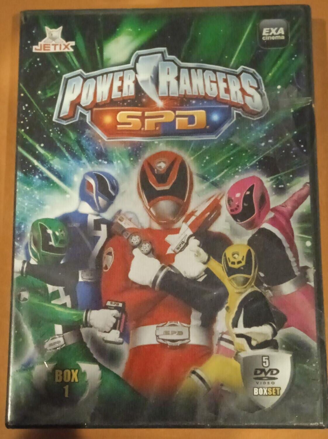TeknoFilm - 5 DVD - POWER RANGERS Space Patrol Delta Box 1 (20 Episodi) (2005) - EXA