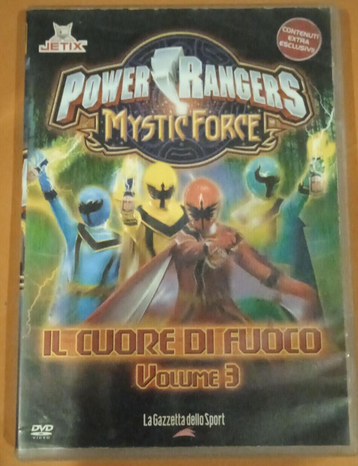 TeknoFilm - DVD - POWER RANGERS MYSTIC FORCE Stag. 01 Vol. 03 (Ep. 7 - 8 - 9) di A.A.V.V. (2006) - GAZZETTA DELLO SPORT