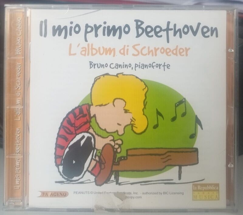 TeknoFilm - CD - IL MIO PRIMO BEETHOVEN - L'ALBUM DI SCHROEDER di Bruno Canino (2001) - LA REPUBBLICA