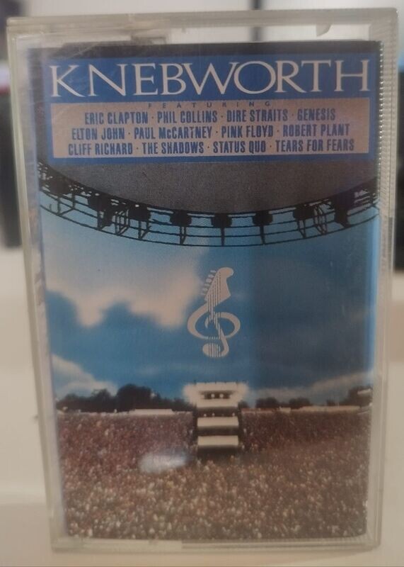 TeknoFilm - MC (Musicassetta) - KNEBWORTH - THE ALBUM cassetta 1 (1990) - POLYDOR