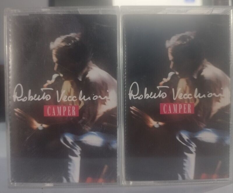 TeknoFilm - 2 MC (Musicassette) - ROBERTO VECCHIONI - CAMPER (1992) - EMI