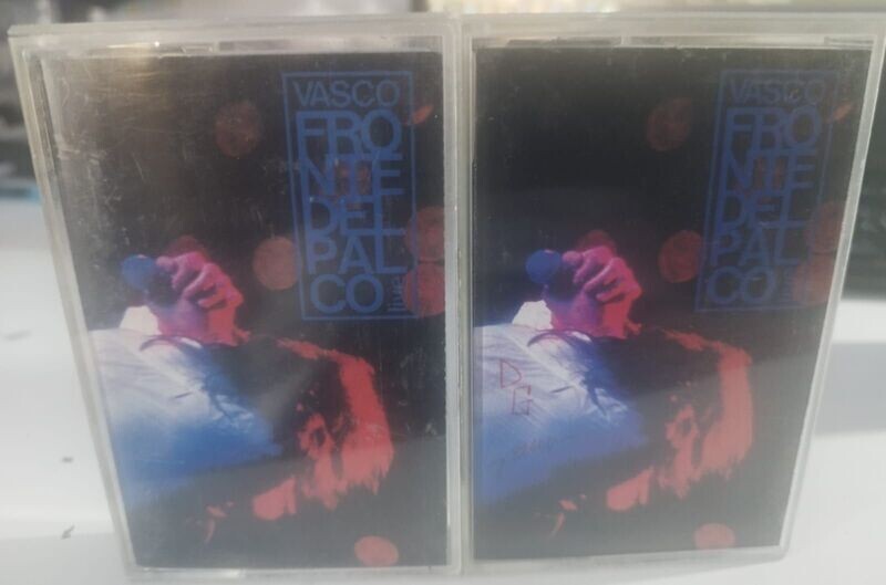 TeknoFilm - 2 MC (Musicassette) - VASCO ROSSI - FRONTE DEL PALCO LIVE (1989) - EMI