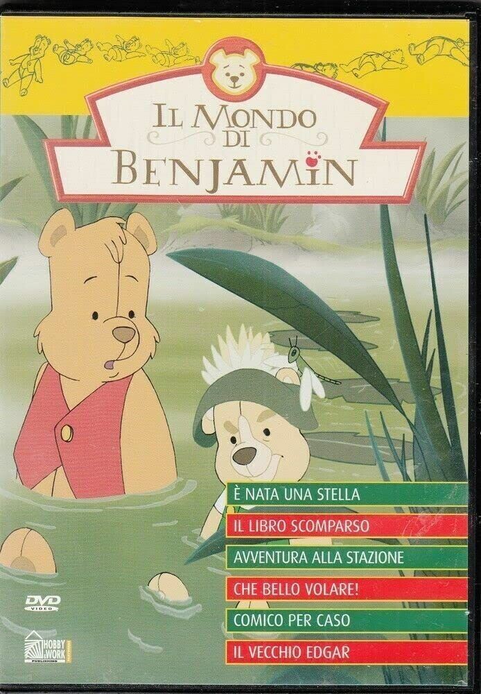 TeknoFilm - DVD – IL MONDO DI BENJAMIN (E' NATA UNA STELLA + altri 5 episodi) di Chris Schouten (2003) - HOBBY & WORK