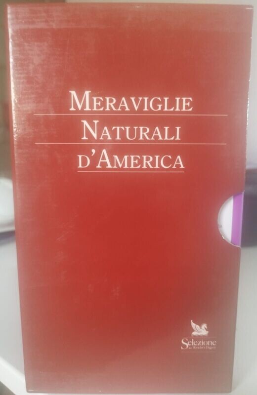 TeknoFilm - Cofanetto 3 VHS - MERAVIGLIE NATURALI D'AMERICA (Paesaggi atlantici + Frontiere del Pacifico + Nel cuore dell'Ovest) di A.A.V.V. (1990) - SELEZIONE (INEDITO IN DVD) TeknoFilm - Cofanetto 3 VHS - MERAVIGLIE NATURALI D'AMERICA (Paesaggi atlantici + Frontiere del Pacifico + Nel cuore dell'Ovest) di A.A.V.V. (1990) - SELEZIONE (INEDITO IN DVD)
