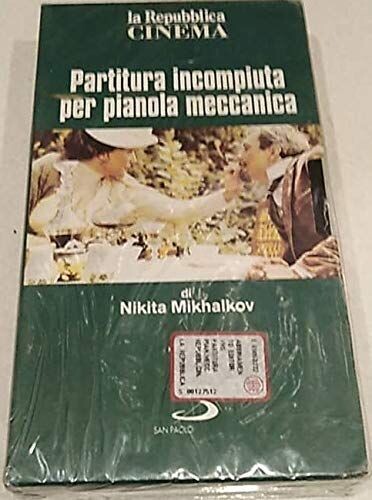 TeknoFilm - VHS - PARTITURA INCOMPIUTA PER PIANOLA MECCANICA di Nikita Mikhalkov (1976) - LA REPUBBLICA (INEDITO IN DVD)