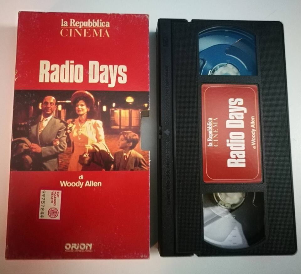 TeknoFilm - VHS - RADIO DAYS di Woody Allen (1987) - LA REPUBBLICA