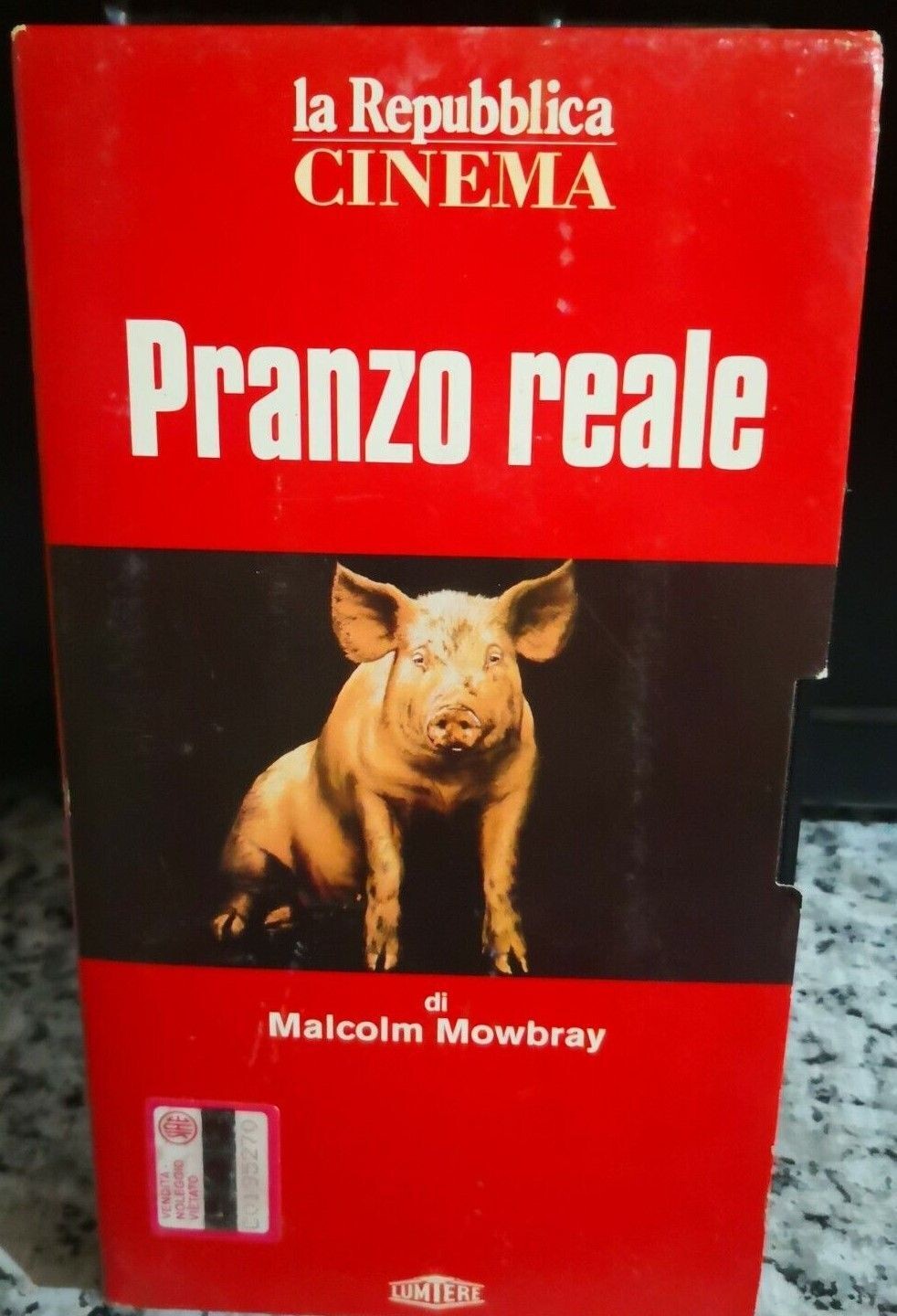 TeknoFilm - VHS - PRANZO REALE di Malcolm Mowbray (1984) - LA REPUBBLICA (INEDITO IN DVD)