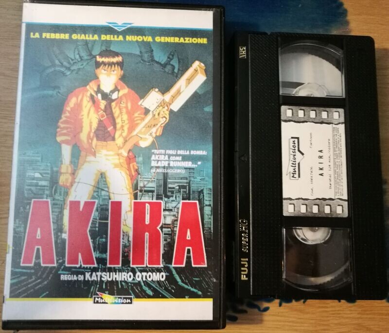 TeknoFilm - VHS - AKIRA di Katsuhiro Otomo (1988) - MULTIVISION
