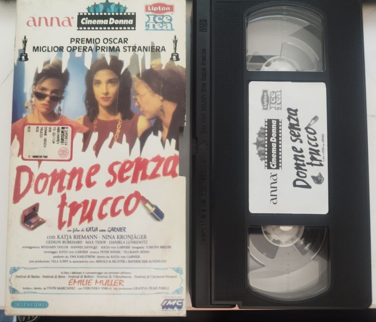 TeknoFilm - VHS - DONNE SENZA TRUCCO di Katja von Garnier (1992) - ANNA (INEDITO IN DVD)