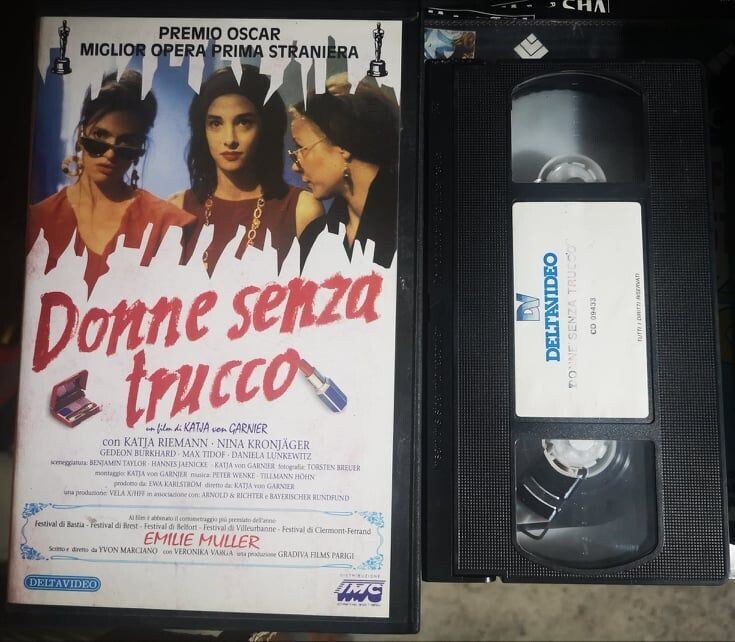 TeknoFilm - VHS - DONNE SENZA TRUCCO di Katja von Garnier (1992) - DELTAVIDEO (INEDITO IN DVD)