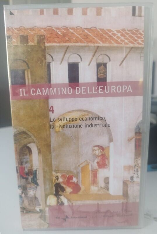 TeknoFilm - VHS - IL CAMMINO DELL'EUROPA Vol. 04 - Lo sviluppo economico, La rivoluzione industraiale (2000) - RAI EDUCATIONAL (INEDITO IN DVD)