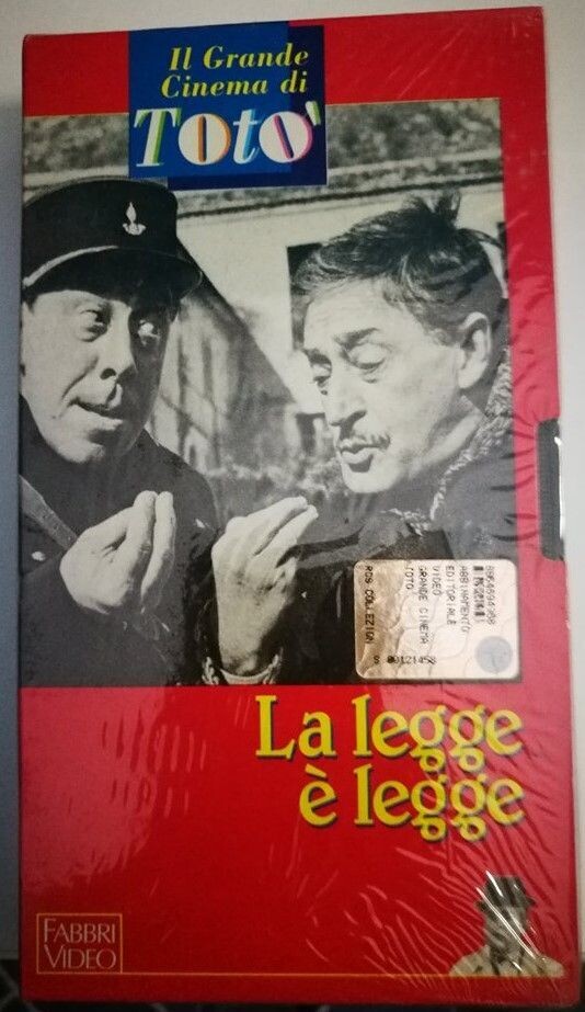 TeknoFilm - VHS - LA LEGGE E' LEGGE di Christian-Jaque (1958) - FABBRI EDITORI