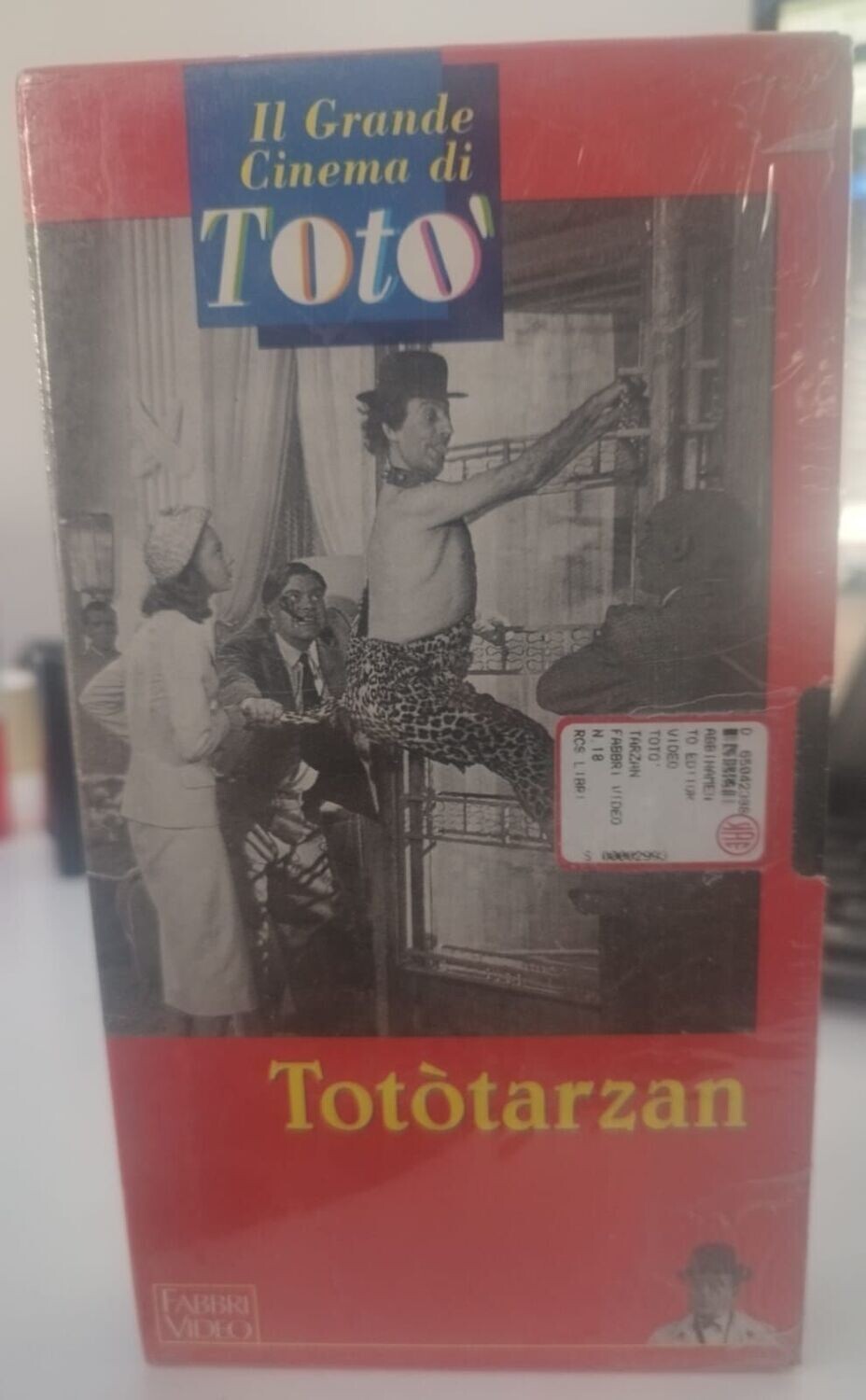 TeknoFilm - VHS - TOTO' TARZAN di Mario Mattoli (1950) - FABBRI EDITORI