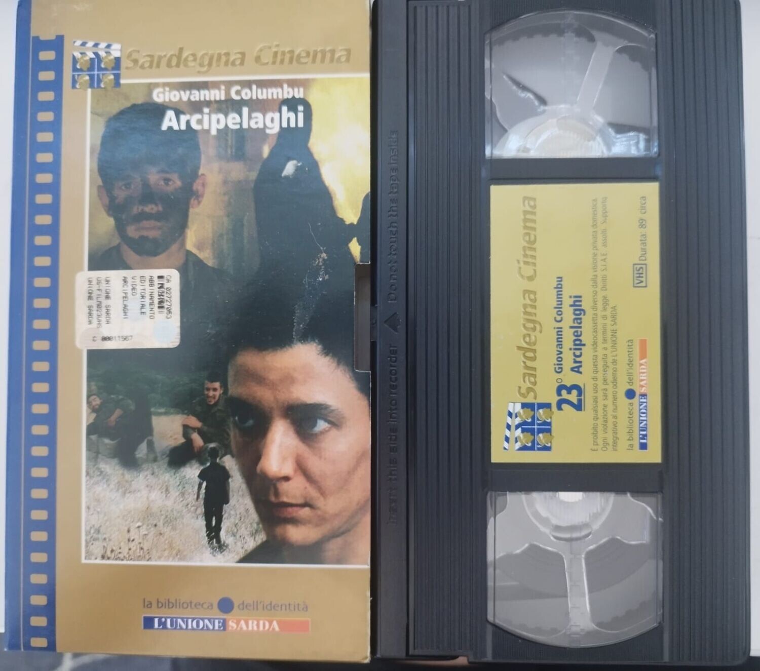 TeknoFilm - VHS - ARCIPELAGHI di Giovanni Colombu (2001) - L'UNIONE SARDA (INEDITO IN DVD)