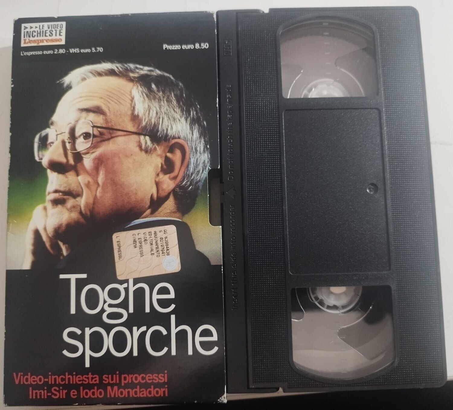 TeknoFilm - VHS - TOGHE SPORCHE di S. M. Bianchi/P. Mondani (2003) - L'ESPRESSO (INEDITO IN DVD)
