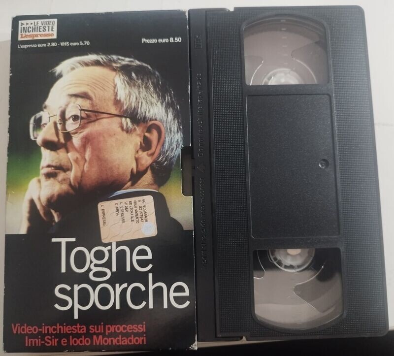 TeknoFilm - VHS - TOGHE SPORCHE di S. M. Bianchi/P. Mondani (2003) - L'ESPRESSO (INEDITO IN DVD)