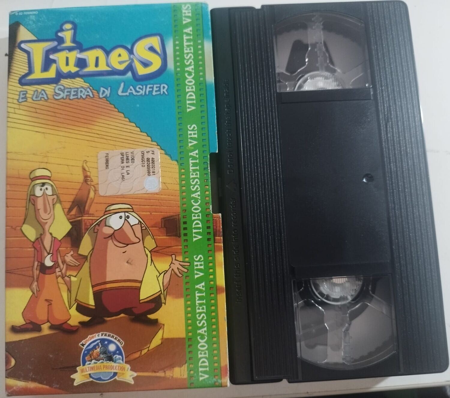 TeknoFilm - VHS - I LUNES E LA SFERA DI LASIFER di A.A.V.V. (2002) - 	KINDER & FERRERO (INEDITO IN DVD)
