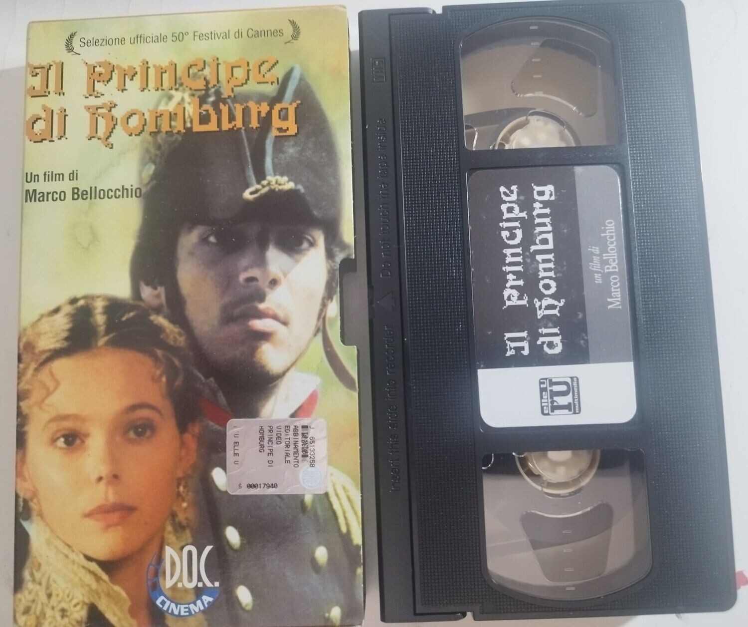 TeknoFilm - VHS - IL PRINCIPE DI HOMBURG di Marco Bellocchio (1997) - L'UNITA'