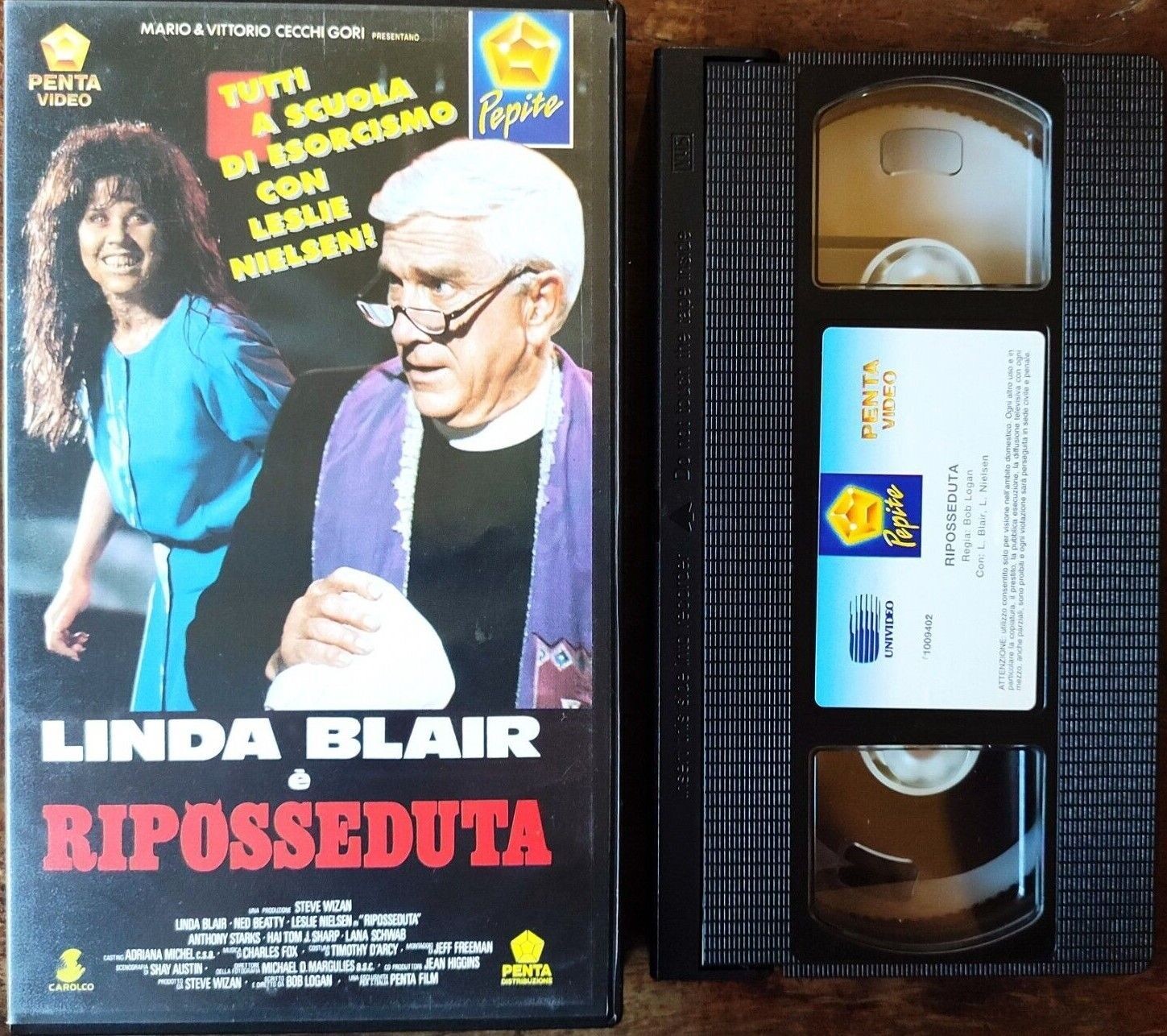 TeknoFilm - VHS - RIPOSSEDUTA di Bob Logan (1990) - PENTA VIDEO (INEDITO IN DVD)