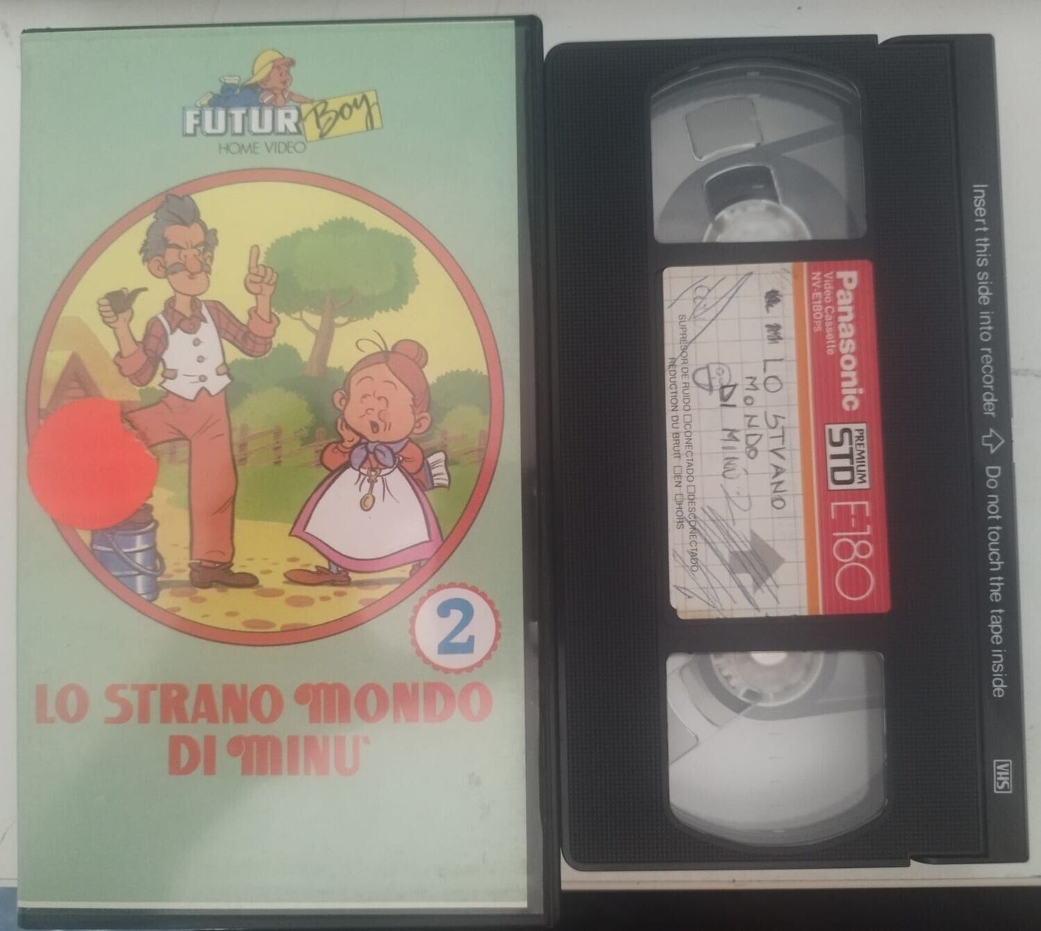 TeknoFilm - 3 VHS - LO STRANO MONDO DI MINU' 2 - 3 - 4 di Tatsuo Hayakawa (1983) - FUTURAMA (INEDITO IN DVD)