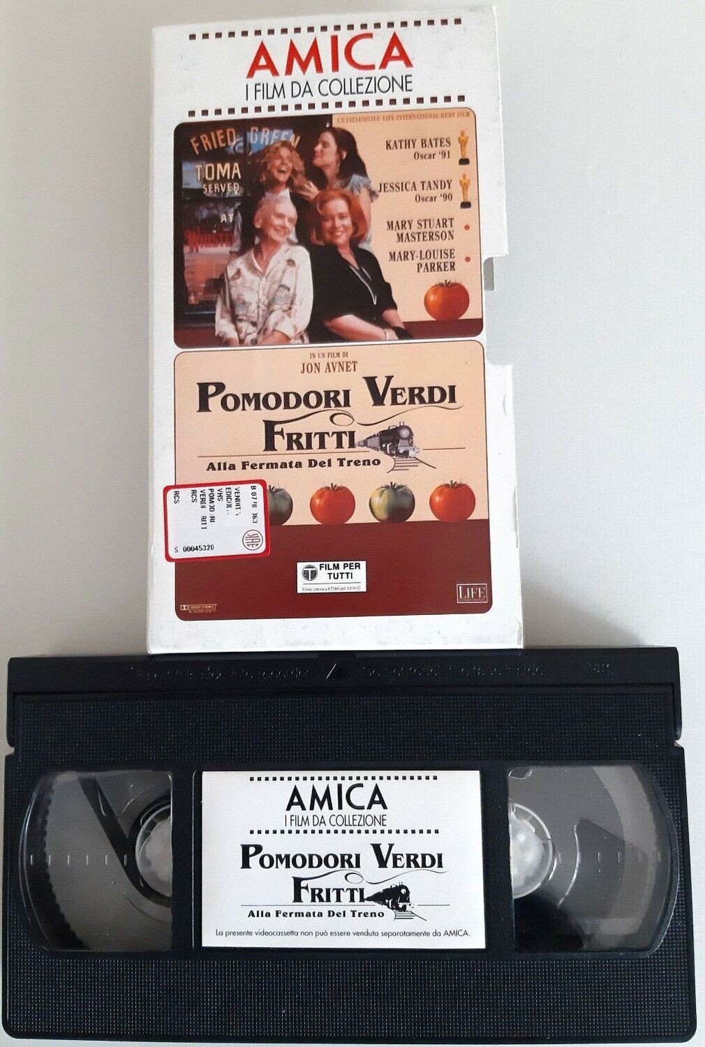 TeknoFilm - VHS - POMODORI VERDI FRITTI ALLA FERMATA DEL TRENO di Jon Avnet (1991) - AMICA