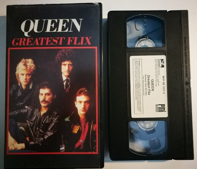 TeknoFilm - VHS - QUEEN - GREATEST FLIX di A.A.V.V. (1981) - EMI