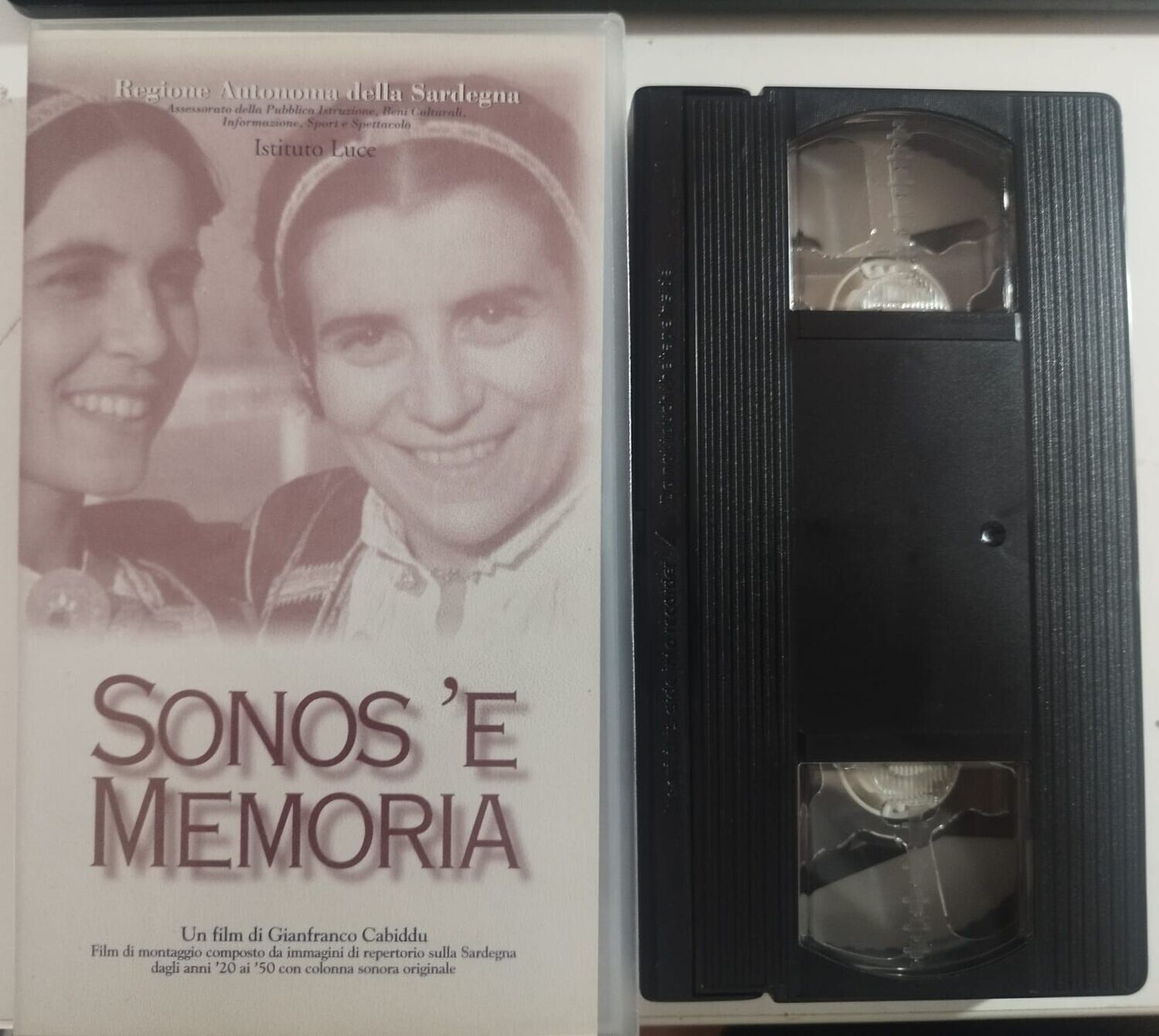 TeknoFilm - VHS - SONOS 'E MEMORIA di Gianfranco Cabiddu (2004) - ISTITUTO LUCE (INEDITO IN DVD)