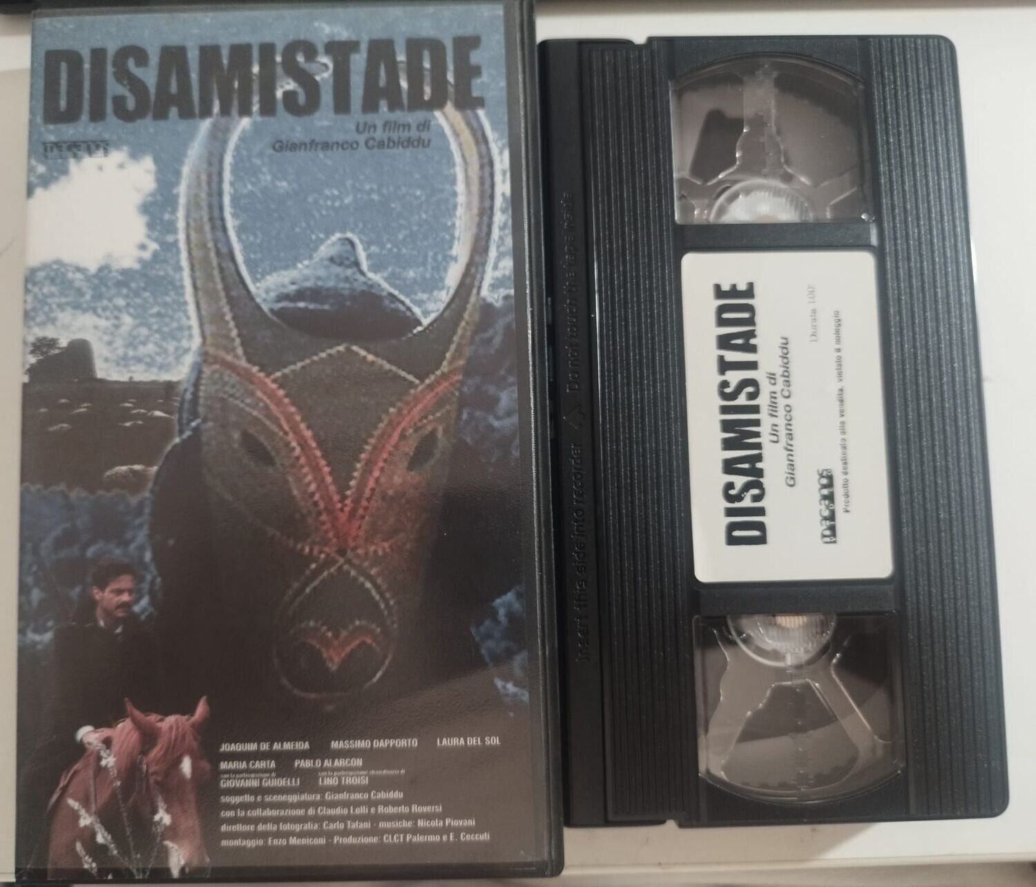 TeknoFilm - VHS - DISAMISTADE di Gianfranco Cabiddu (1988) - MAGANOS VIDEO (INEDITO IN DVD)