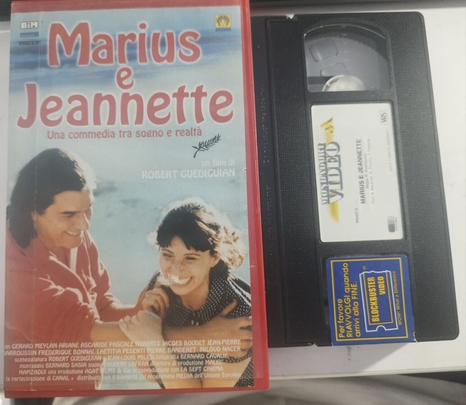 TeknoFilm - VHS - MARIUS E JEANNETTE di Robert Guédiguian (1952) - MEDUSA/MONDADORI