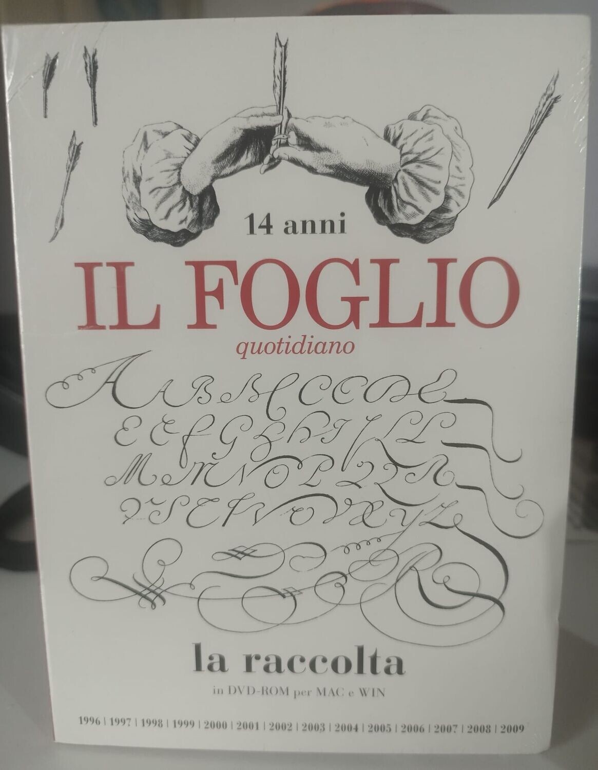 TeknoFilm - DVD Rom (Mac + Win) – 14 ANNI LA RACCOLTA DEL QUOTIDIANO "IL FOGLIO" - DAL 1996 AL 2009 (2010)