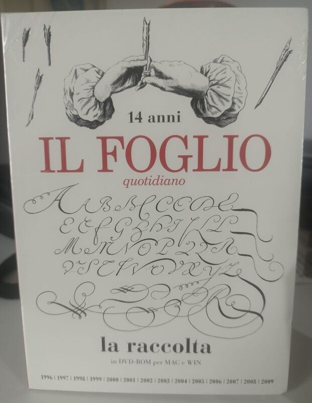 TeknoFilm - DVD Rom (Mac + Win) – 14 ANNI LA RACCOLTA DEL QUOTIDIANO "IL FOGLIO" - DAL 1996 AL 2009 (2010)