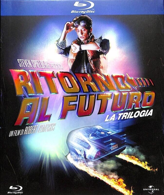 TeknoFilm - 3 BLURay - RITORNO AL FUTURO La trilogiadi A.A.V.V. (1985) - UNIVERSAL