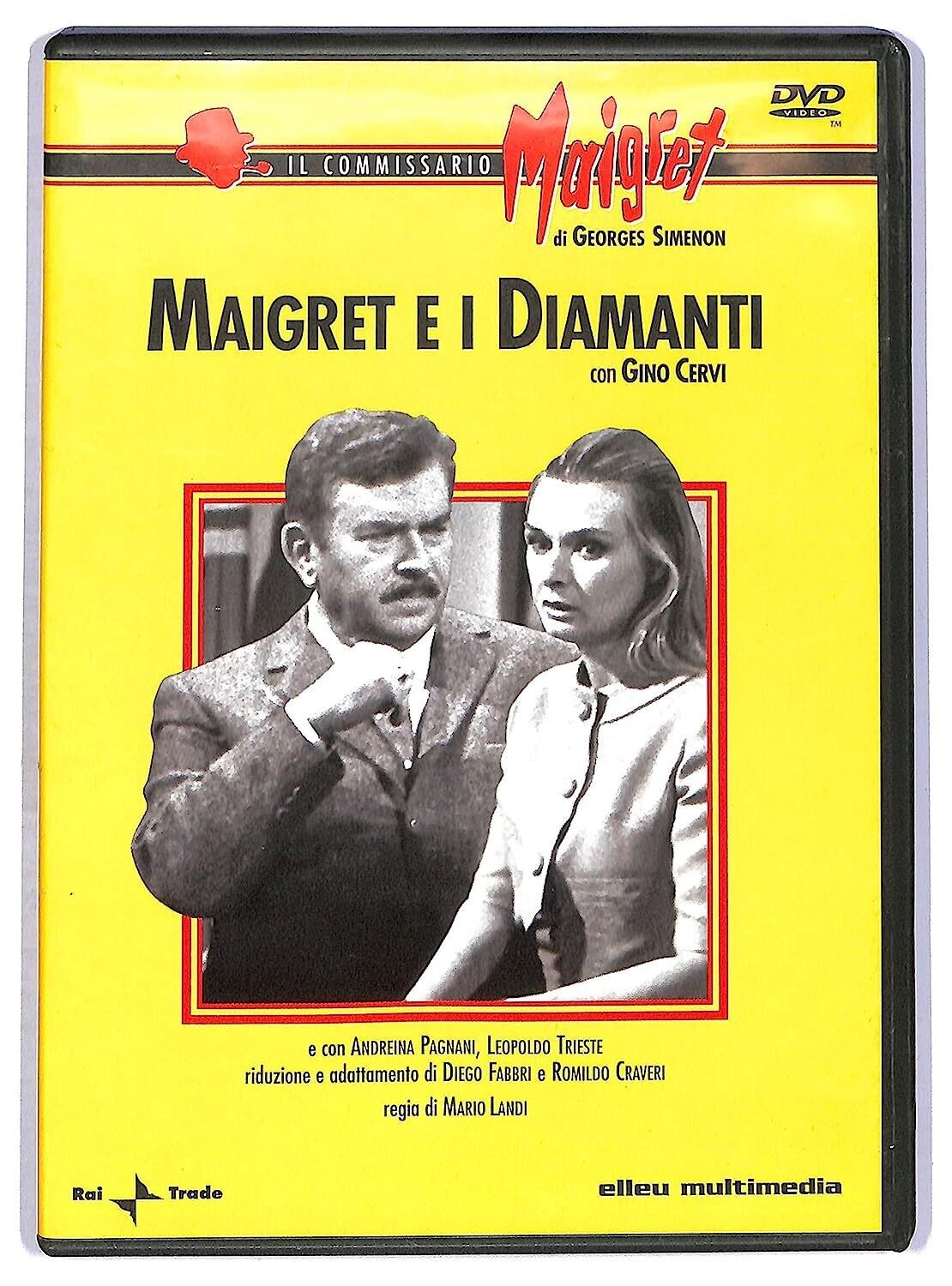 TeknoFilm – DVD - Le inchieste del commissario Maigret - MAIGRET E I DIAMANTI di Mario Landi (1968) - ELLE U MULTIMEDIA