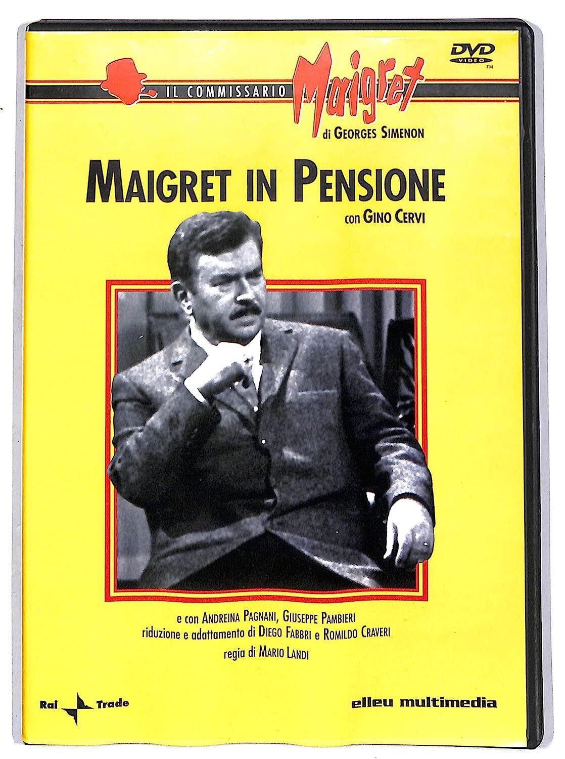 TeknoFilm – DVD - Le inchieste del commissario Maigret - MAIGRET IN PENSIONE di Mario Landi (1972) - ELLE U MULTIMEDIA