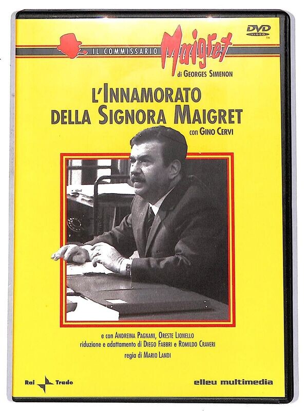 TeknoFilm – DVD - Le inchieste del commissario Maigret - L'INNAMORATO DELLA SIGNORA MAIGRET di Mario Landi (1966) - ELLE U MULTIMEDIA