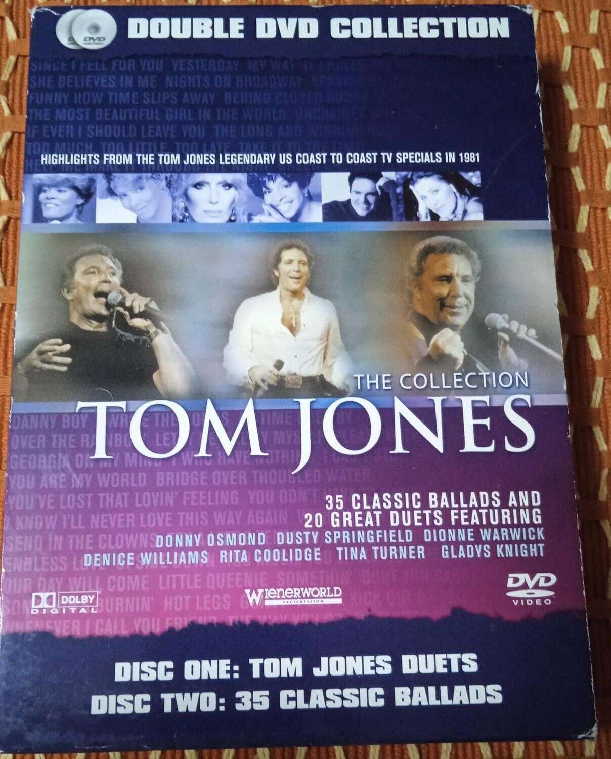 TeknoFilm - 2 DVD -  TOM JONES - THE COLLECTION (THE DUETS + BALLADS) di A.A.V.V. (2004) - WIENERWORLD