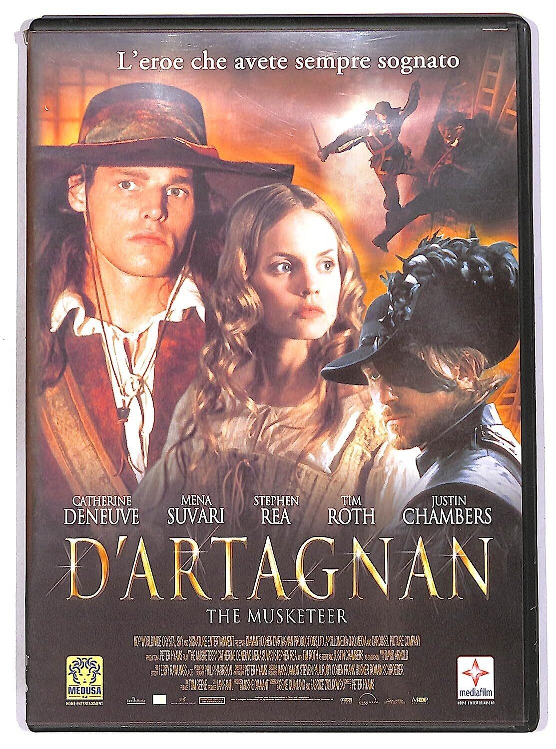 TeknoFilm -  DVD - D'ARTAGNAN - THE MUSKETEER di Peter Hyams (2001) - MEDIAFILM