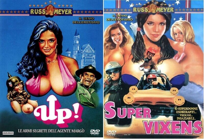 TeknoFilm - 2 DVD Russ Meyer Collection SUPER VIXENS 1975 + UP! 1976 - MONACO INTERNATIONAL