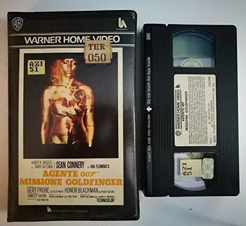 TeknoFilm - VHS – 007 MISSIONE GOLDFINGER di Guy Hamilton (1964) - WARNER BROS