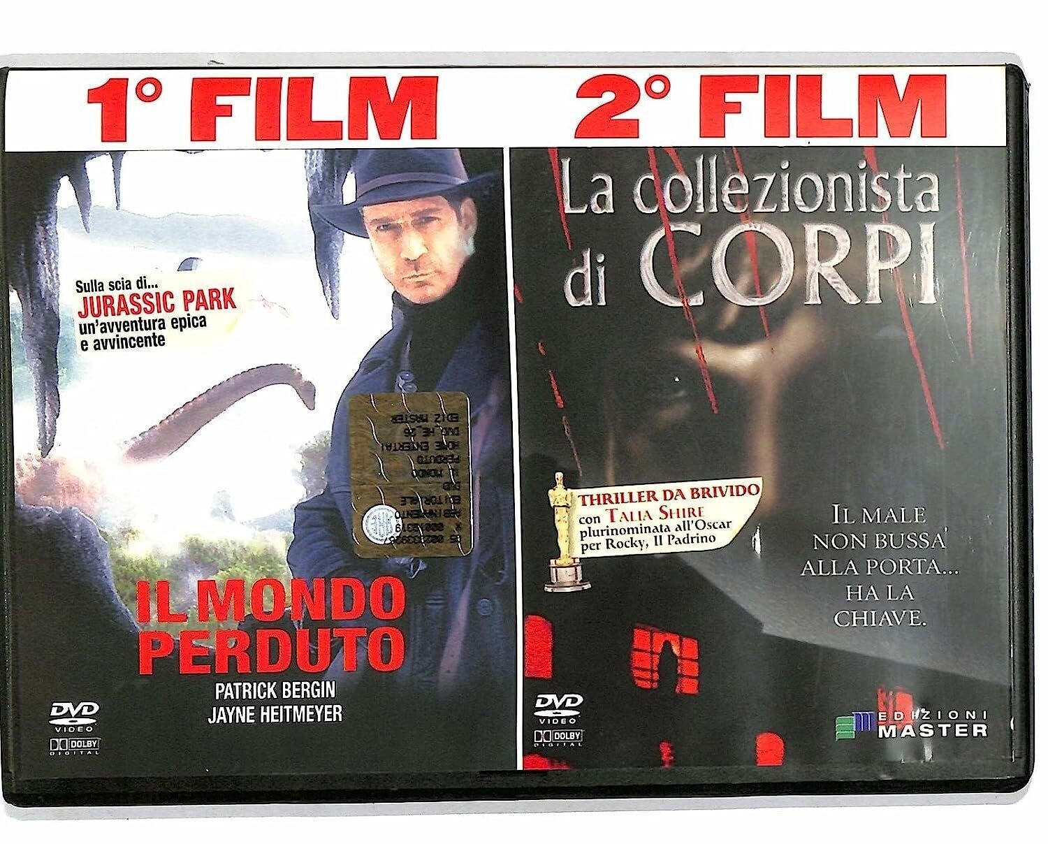 TeknoFilm - DVD – 1 DVD (2 Film) - La collezionista di corpi (1998) + Il mondo perduto (1998) - EDIZIONI MASTER