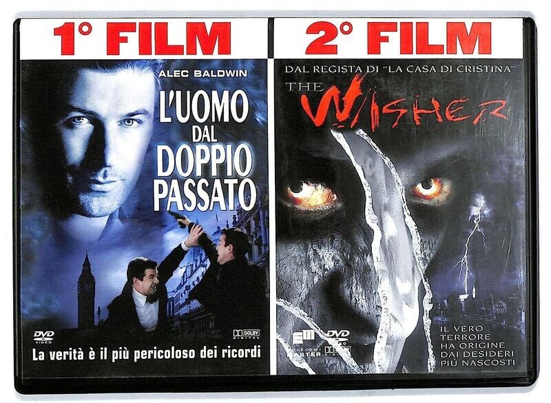 TeknoFilm - 1 DVD (2 Film) - L'uomo dal doppio passato (2003) + Wisher (2002) - EDIZIONI MASTER