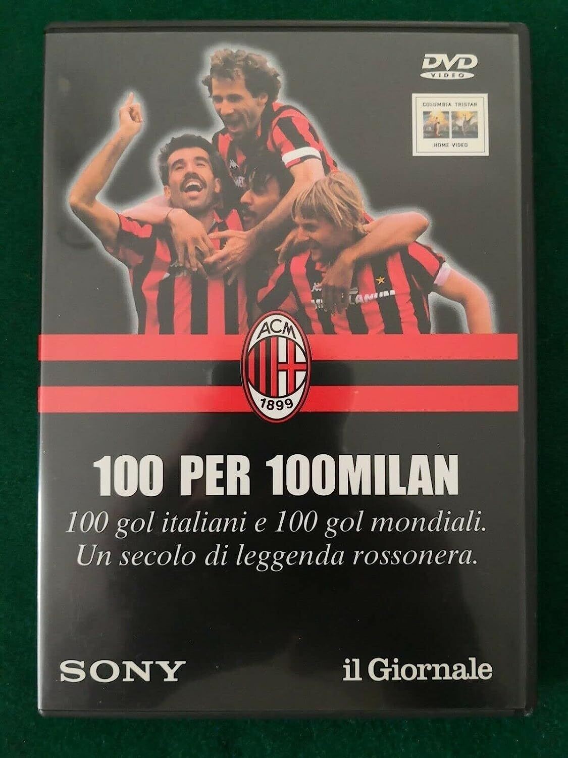 TeknoFilm - DVD - 100 PER 100 MILAN [100 gol italiani e 100 gol mondiali. Un secolo di leggenda rossonera] (1999) - IL GIORNALE