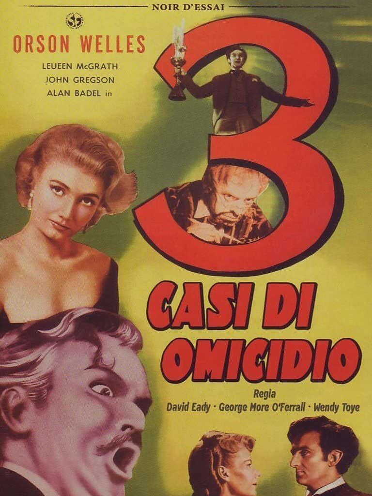 TeknoFilm - DVD – 3 CASI DI OMICIDIO di George More O'Ferrall (1954) - CECCHI GORI HOME VIDEO