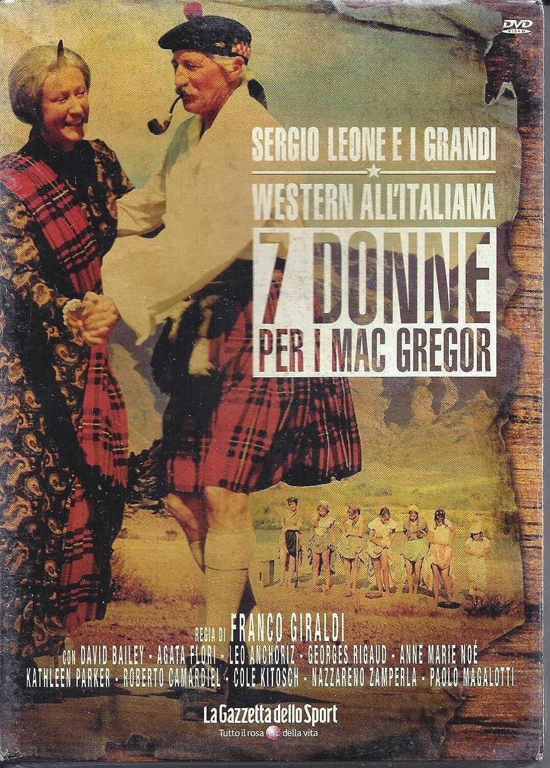 TeknoFilm - DVD – 7 DONNE PER I MAC GREGOR di Franco Giraldi (1963) - GAZZETTA DELLO SPORT