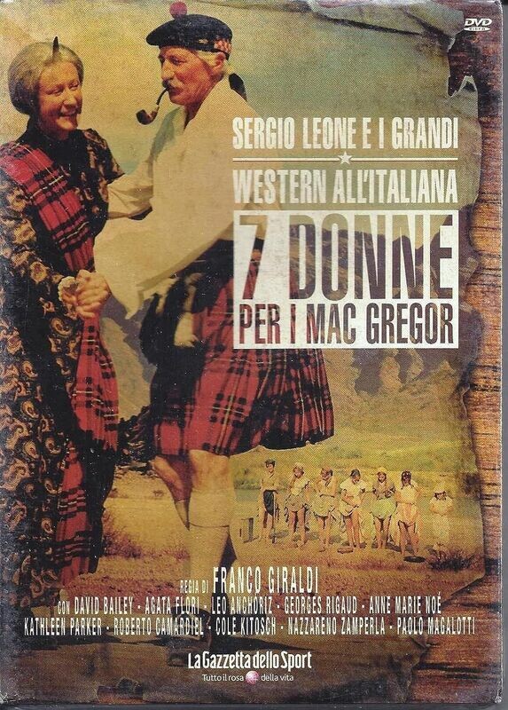 TeknoFilm - DVD – 7 DONNE PER I MAC GREGOR di Franco Giraldi (1963) - GAZZETTA DELLO SPORT