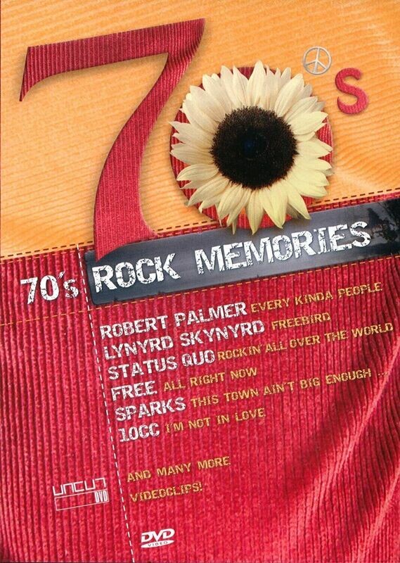 TeknoFilm - DVD – 70'S ROCK MEMORIES (Status Quo, Robert Palmer Lynyrd Skynyrd e...) 2004 - UNCUT