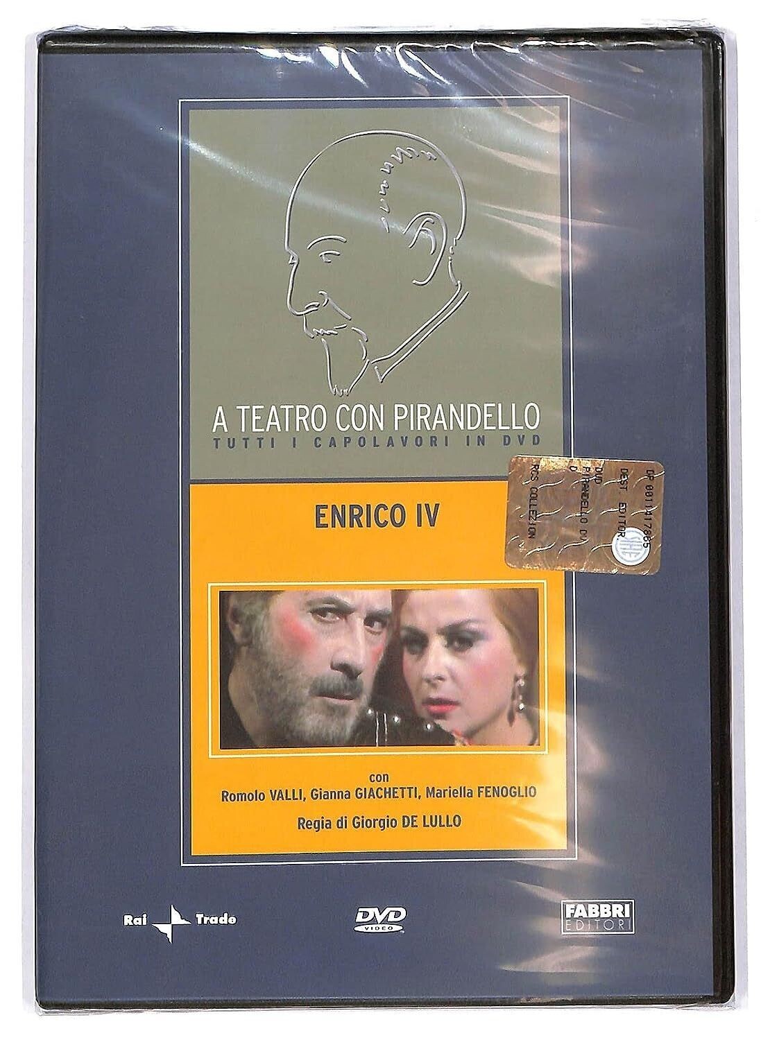 TeknoFilm - DVD - A teatro con Pirandello - ENRICO IV di Giorgio De Lullo (1979) - FABBRI EDITORI