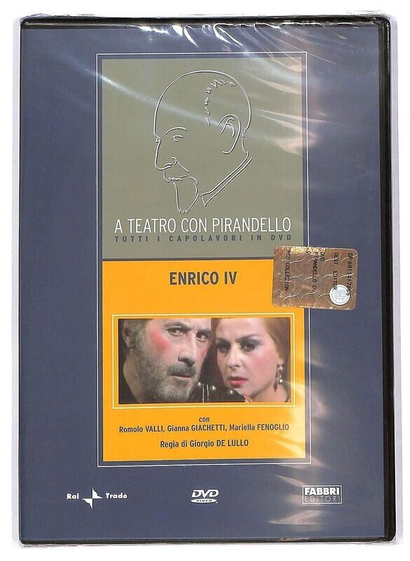 TeknoFilm - DVD - A teatro con Pirandello - ENRICO IV di Giorgio De Lullo (1979) - FABBRI EDITORI