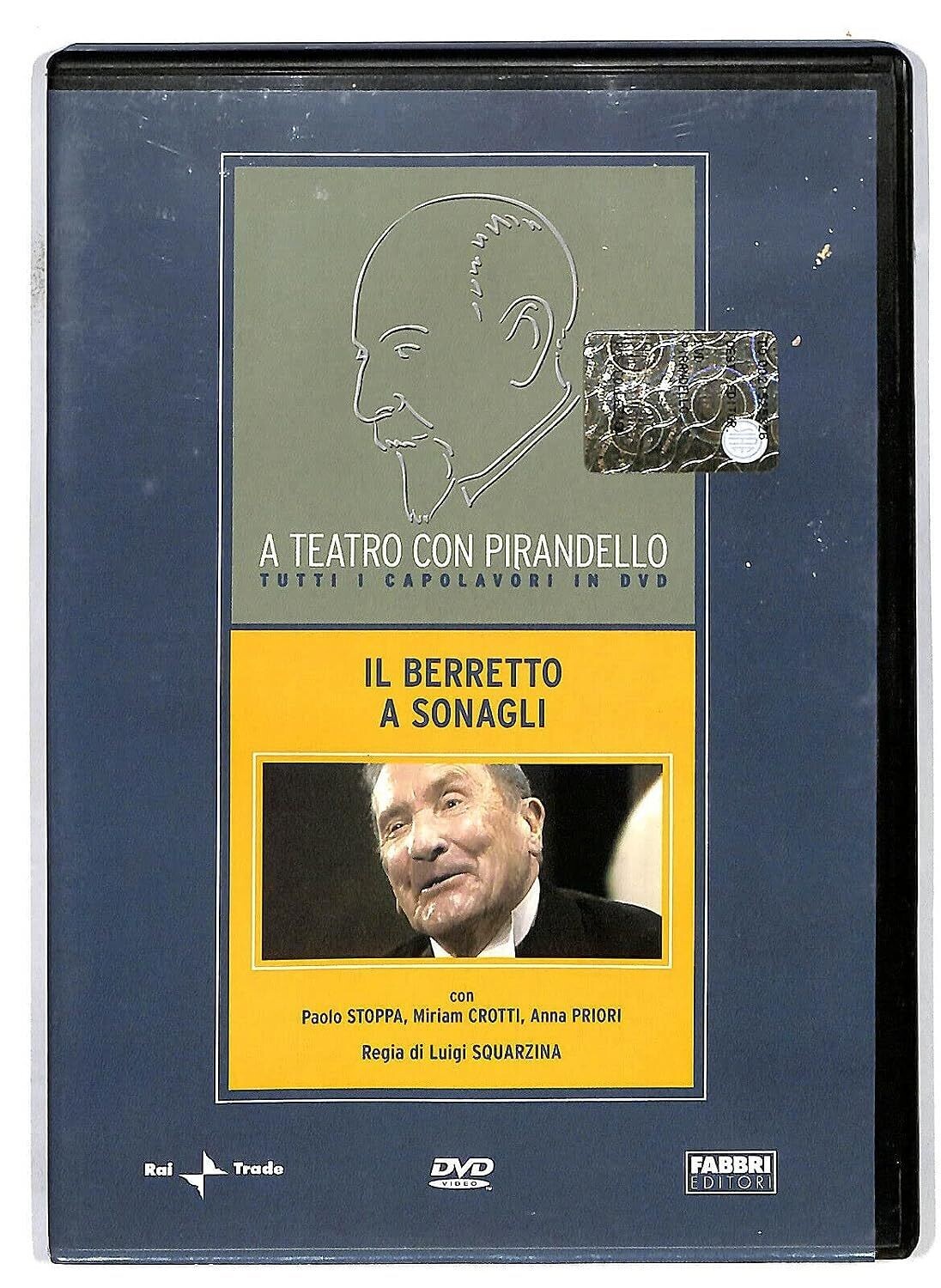 TeknoFilm - DVD - A teatro con Pirandello - IL BERRETTO A SONAGLI di Luigi Squarzina (1955) - FABBRI EDITORI